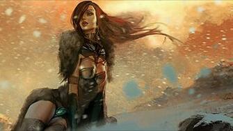 Women Computer Wallpaper Desktop Background Id