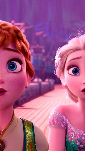 Frozen Fever Phone Wallpaper Elsa The Snow Queen Photo