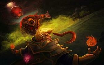 Pudge Vs Invoker Art Dota HD Wallpaper Widescreen W6