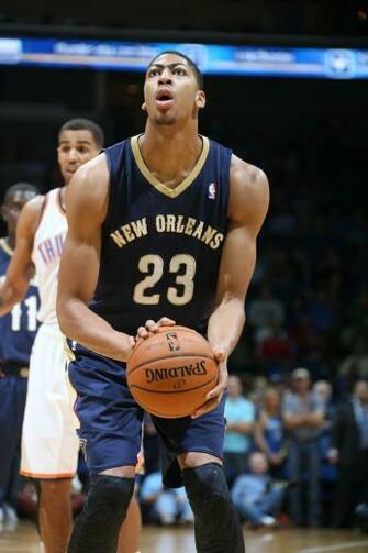 Anthony Davis Pelicans Dunk Playing For The
