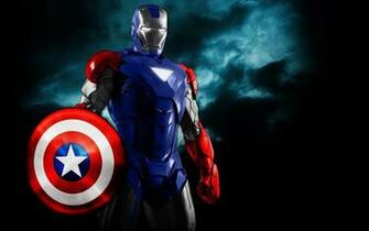 Iron Man Captain America Armor By 666darks