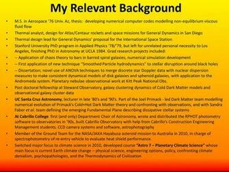 My Relevant Background Ppt