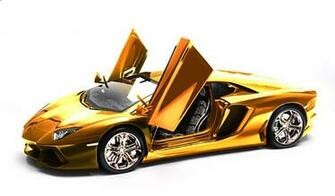 Cool Gold Cars Wallpaper