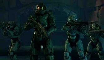 Cinematic For The Halo Guardians Second Mission Blue Team