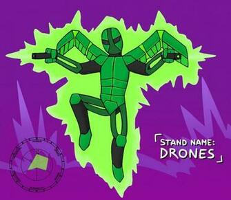 Jjba Drones W Background By Pedrocomics