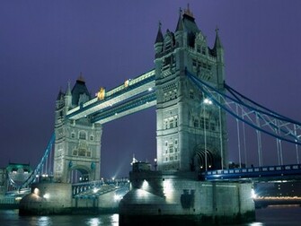 Tower Bridge London Icon Suspension River Thames