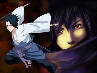 Sasuke Part With Samurai Cool Wallpaper