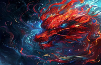Red Dragon Gaming Wallpaper