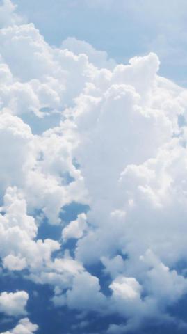 Blue Aesthetic Cloud Wallpaper On
