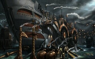 Steampunk Wallpaper Background