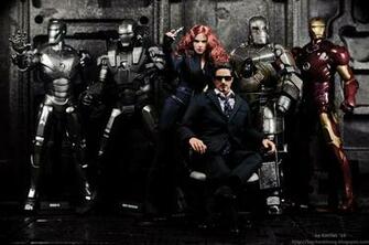 Iron Man Suits Wallpaper