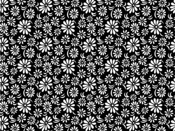Black White Floral Wallpaper In Psd Vector Eps