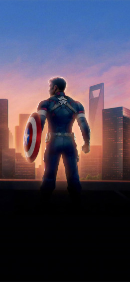 Captain America UHD iPhone Wallpaper