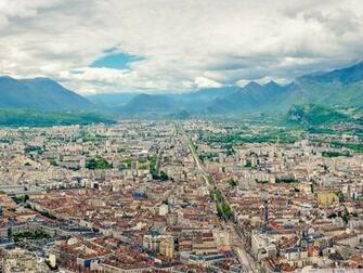 Grenoble Panorama 4k HD Desktop Wallpaper For Ultra Tv