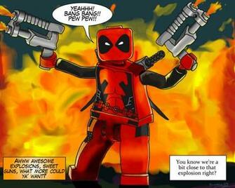 Deadpool Lego Wallpaper Explosions By