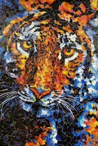 Torn Paper Tiger