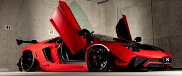 Red Lamborghini Aventador Limited Edition Supercar Ultra HD