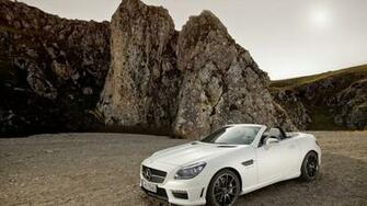 Mercedes Benz Slk Amg Front And Side Desktop