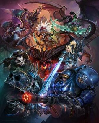 Heroes Of The Storm Wallpaper Geekshizzle