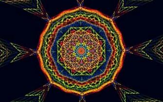 Color Mandala High Quality And Resolution Wallpaper On