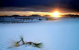 New Mexico White Sands National Monument Wallpaper