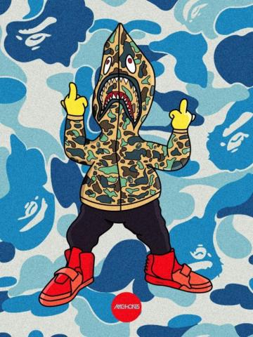 Bart Bape Supreme Logo Logodix For Your