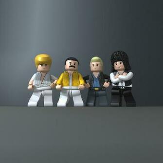 Lego Queen Band iPad Wallpaper Fun Humor