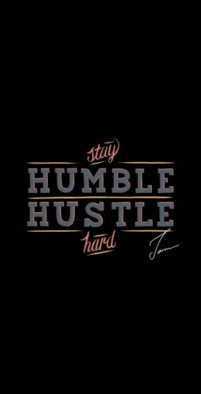 Hustle Hard Wallpaper