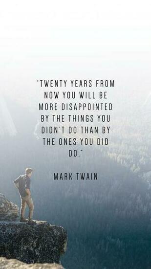 Phone Wallpaper To Inspire Mark Twain Quotes Chance