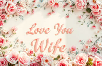 Love You Wife Wallpaper