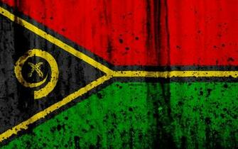 Wallpaper Vanuatu Flag 4k Grunge Of Benin