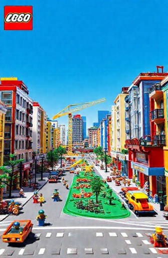 Lego City Wallpaper