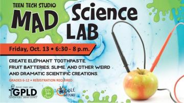 Teen Tech Studio Mad Science Lab Geneva Public Library
