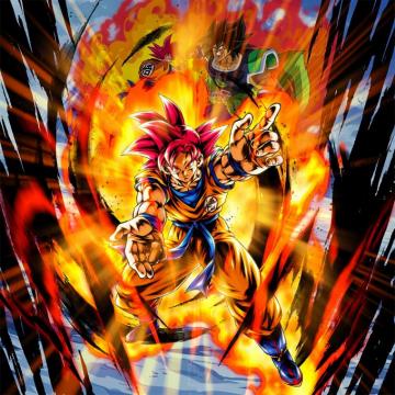 John On Pur Super Saiyan God Goku Character Art 4k Pc
