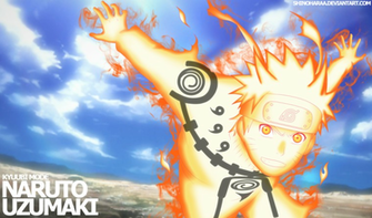 Preety Naruto Kyuubi Mode New Wallpaper Photos And