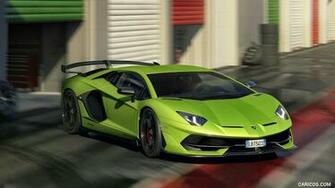 Lamborghini Aventador Svj Front Three Quarter HD Wallpaper