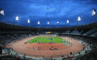Wallpaper Stadium Track And Field Audience London