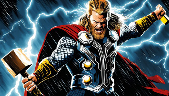 Angry Thor Wallpaper