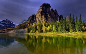 Mountain Forest Landscape Fog Lake UltraHD 4k Wallpaper