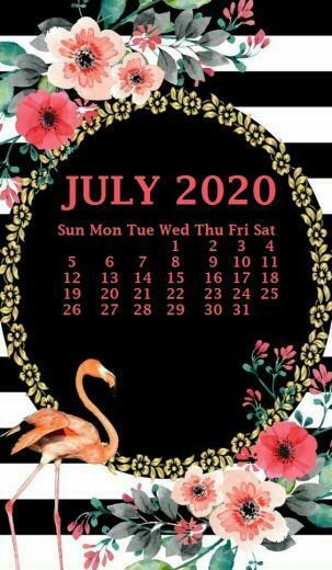 July Calendar Wallpaper On