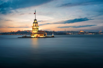 Stunning HD Wallpaper Of Istanbul S Iconic Maiden Tower