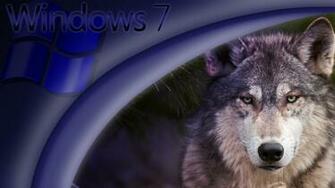 Windows Wolf Themed Wallpaper By Zingicekirby