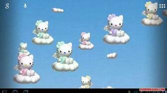 Hello Kitty Fly Live Wallpaper