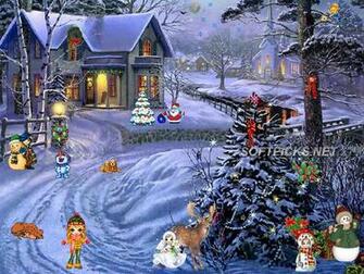 Christmas Paradise Screensaver Captura De Pantalla