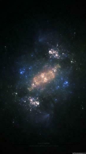 Star Space Emptiness iPhone Wallpaper HD