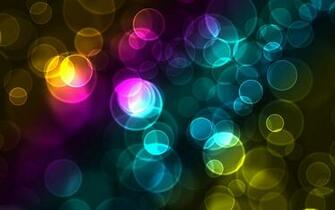 Colorful Circles Wallpaper Wide HD