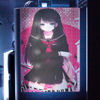 Anime Slice Rgb Ssd Cover Vertical Tankuss V1tech V1 Tech