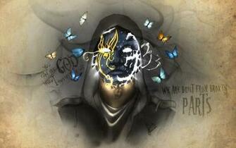 From The Underground Johnny Tears Artwork Dark Wallpaper Background