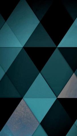 Mosaic Triangles iPhone Wallpaper Hipster