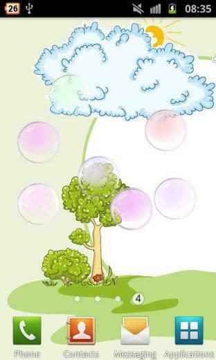 Bubbles Live Wallpaper Is A Android Version Of The Famous Bubble